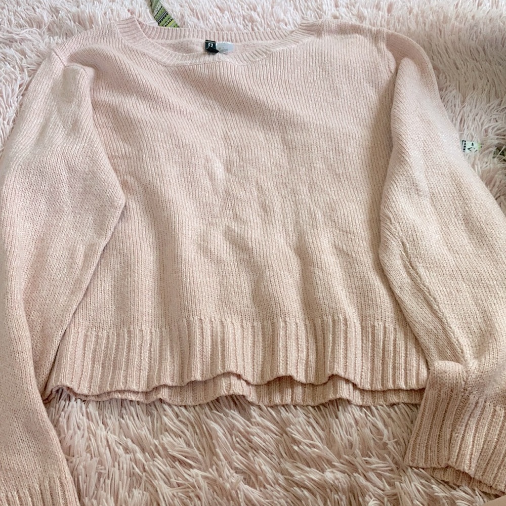 Pink sweater